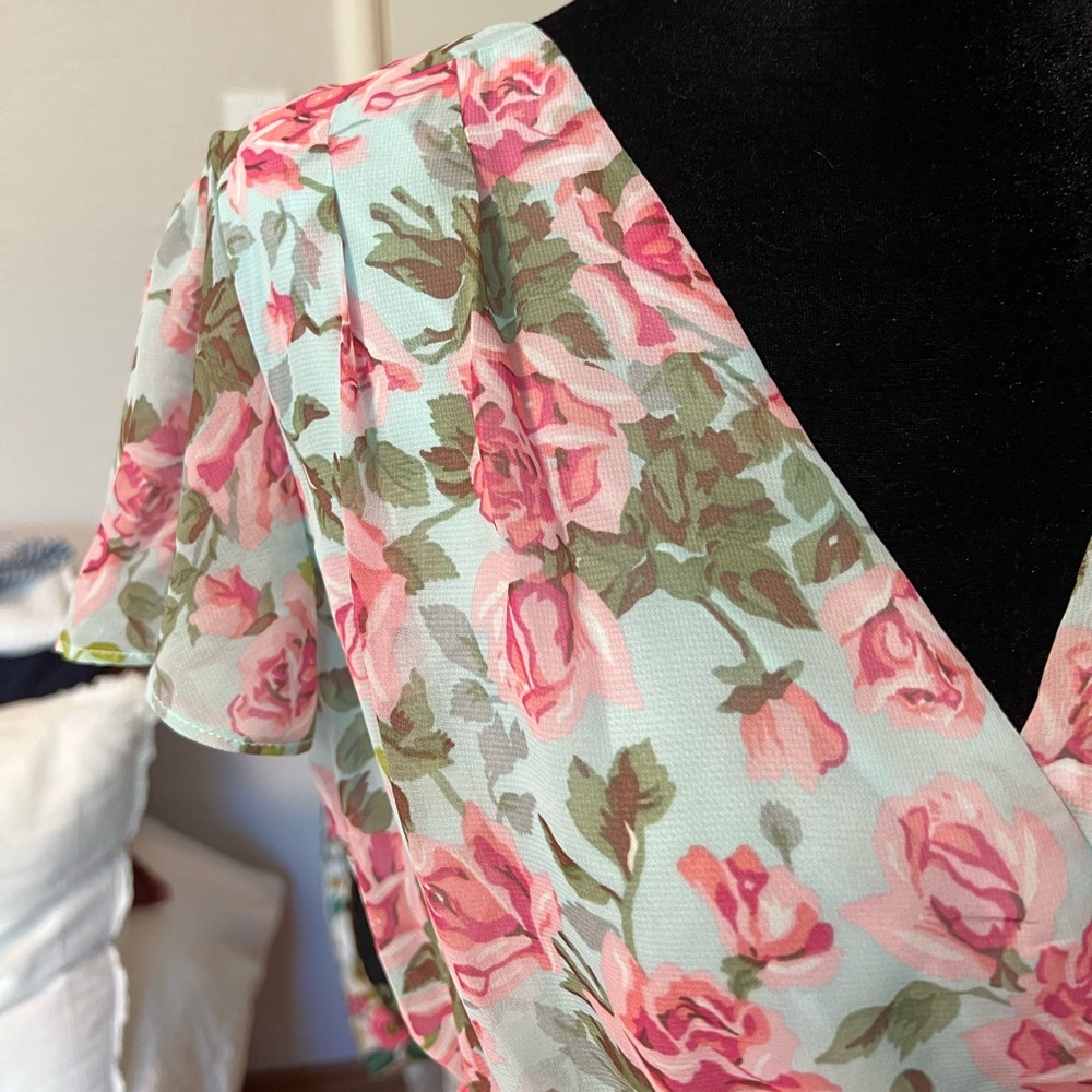 Betsy Johnson floral dress